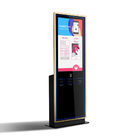 42" touch screen ticket vending machine with ticket dispenser, ticket printer