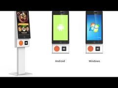 Kiosk Self Checkout pokazujący wideo