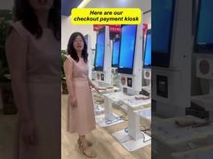 samoobsługowy kiosk płatniczy do kas w supermarkecie