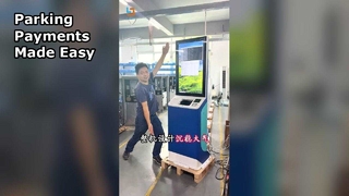 Kiosk z płatnościami za parkowanie Usprawnij parkowanie