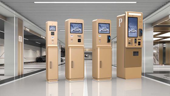 Materiał ze stali nierdzewnej System publicznego parkingu Kiosk samoobsługowy do użytku zewnętrznego