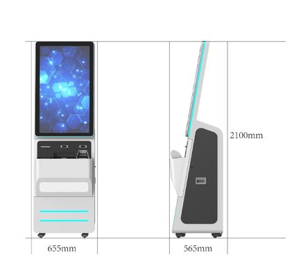 32-calowy, konfigurowalny kiosk samoobsługowy z instalacją biurkową i systemem operacyjnym Android/Windows/Linux