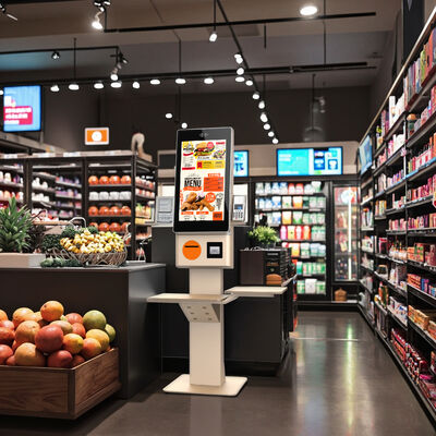 Elegantny i inteligentny projekt skanera kodu QR Moduł monet opcjonalny Zaprojektowany do wszechstronnych obudow i wydajności w środowiskach handlowych