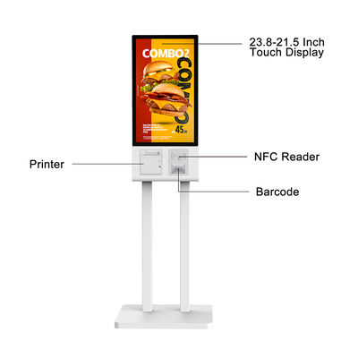 Kiosk samoobsługowy umożliwia restauracjom typu fast food i sprzedawcom detalicznym szybszą obsługę