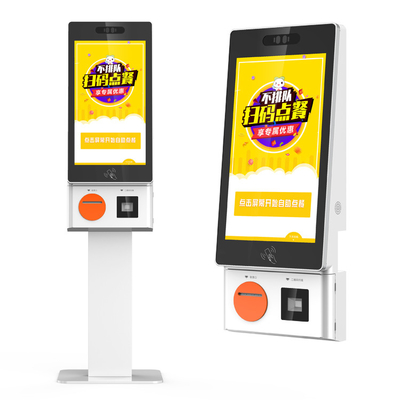 LKS 24-calowy 27-calowy kiosk do samodzielnego zamawiania dla restauracji typu fast food
